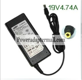 19V 4.74A 90W Samsung E452-JA02 Laptop AC Adapter Power Supply